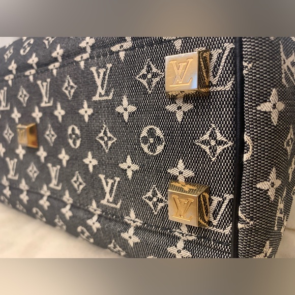 LOUIS VUITTON Josephine Speedy Bag PM Monogram Black Boston Mini Lin Purse - Picture 12 of 16